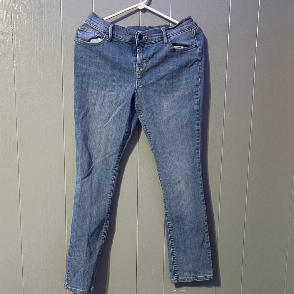 Old Navy Light Blue Straight Leg Jeans